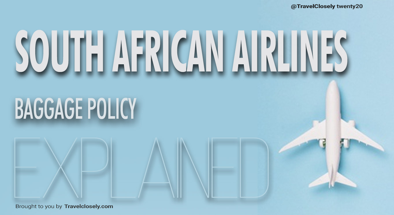¿Cuál es la franquicia de equipaje en South African Airways?