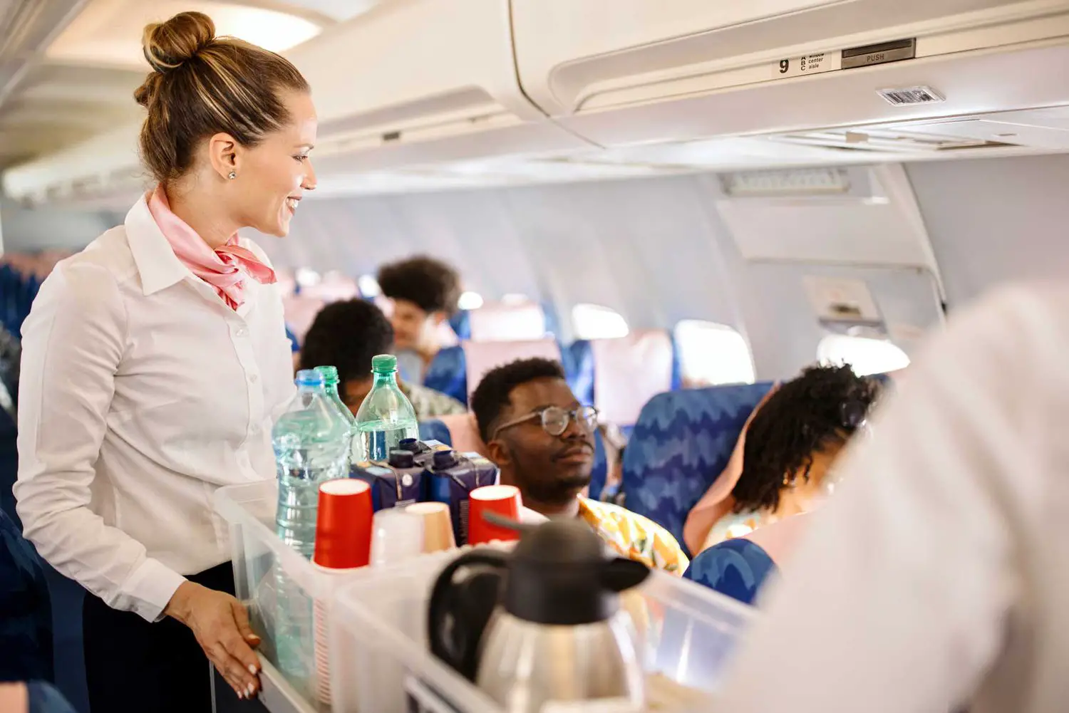 ¿Vale la pena la primera clase en un vuelo de dos horas?