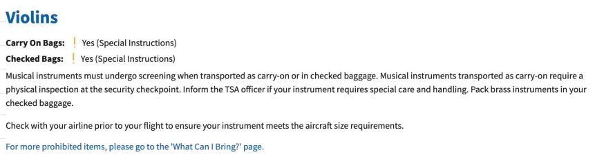Volar con un violín: ¿Se puede llevar un violín en el avión? 2024 Volar con un violín: ¿Se puede llevar un violín en el avión? 2024