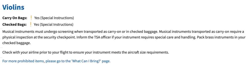 Volar con un violín: ¿Se puede llevar un violín en el avión? 2024