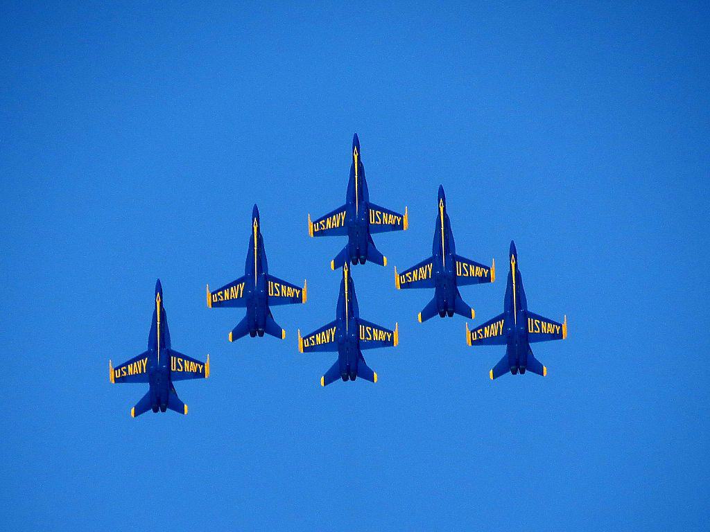 La flota de los Ángeles Azules: una mirada a los aviones que vuelan