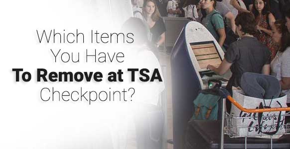 ¿Qué artículos necesitas retirar en el punto de control de la TSA?