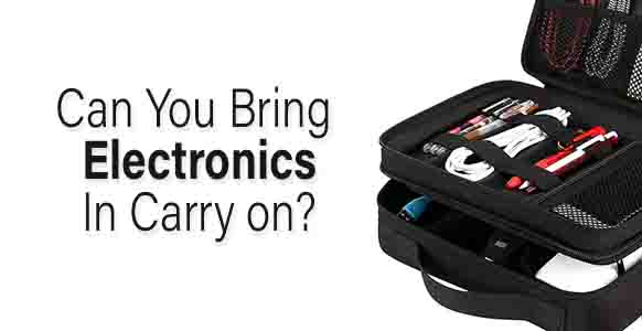 ¿Puedo llevar dispositivos electrónicos en mi equipaje de mano? 2024