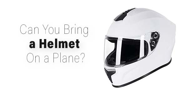 ¿Se puede llevar un casco en el equipaje de mano o facturado en un avión? 2024
