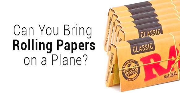 ¿Se pueden llevar papeles de liar en un avión? 2024