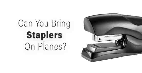 ¿Puedes llevar una grapadora en un avión? Reglas de la TSA 2024