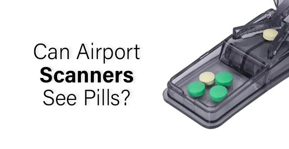 ¿Pueden los escáneres de los aeropuertos detectar pastillas?