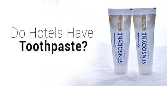 ¿Los hoteles proporcionan pasta de dientes?