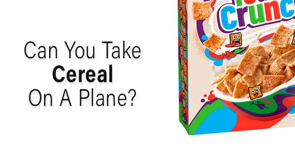¿Puedes llevar cereales en un avión? Reglas de la TSA 2024 ¿Puedes llevar cereales en un avión? Reglas de la TSA 2024