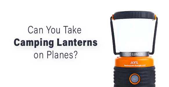 ¿Puedes llevar una linterna de camping en un avión? Reglas de la TSA 2024