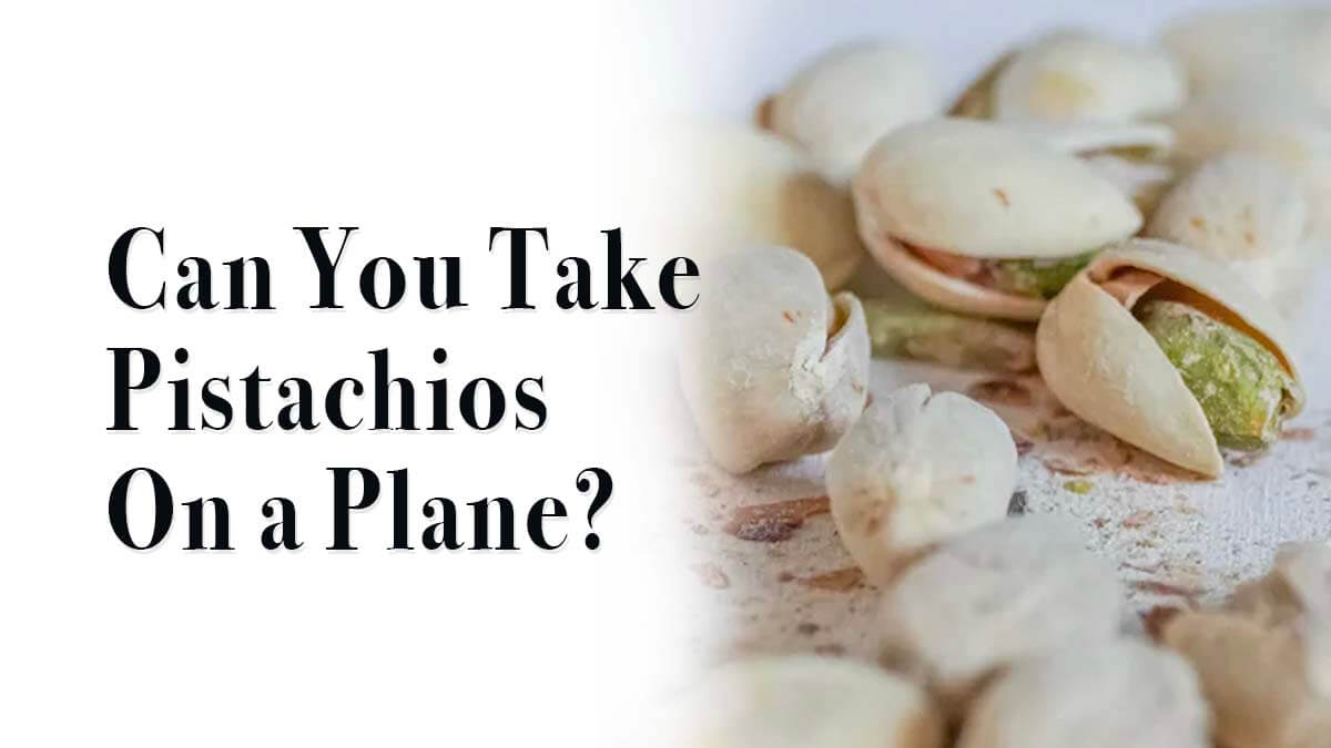 ¿Puedes llevar pistachos en un avión? Reglas de la TSA 2024