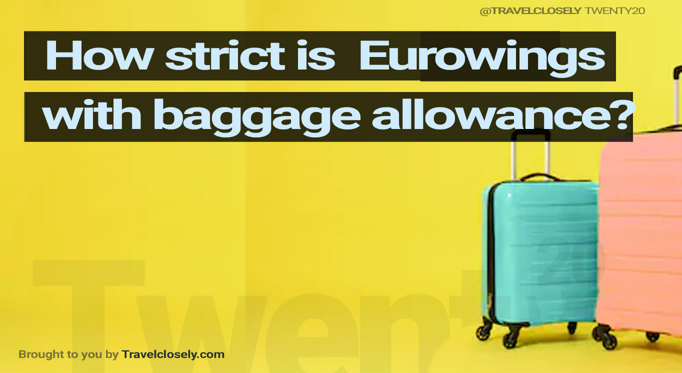 ¿Qué tan estricto será Eurowings en materia de equipaje de mano en 2024?