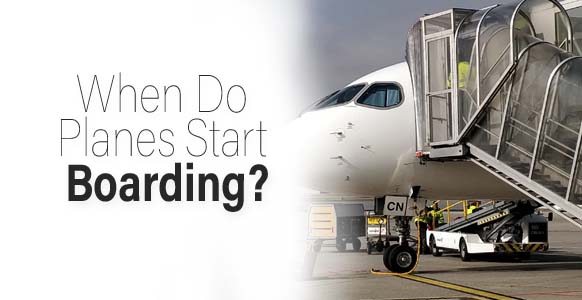 ¿Cuándo empiezan a abordar los aviones?