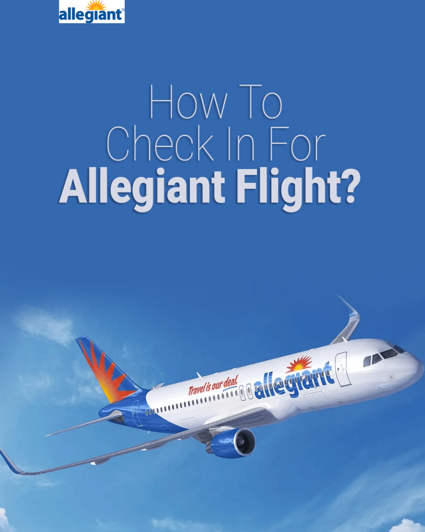 ¿Cómo hago el check-in para el vuelo de Allegiant de 2024? paso a paso