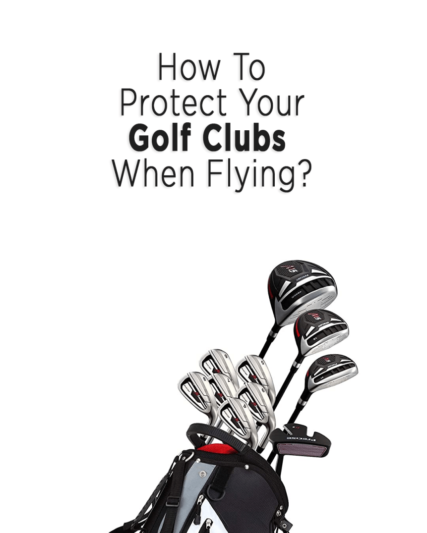 ¿Cómo se protegen los palos de golf al volar? (La direccion correcta)