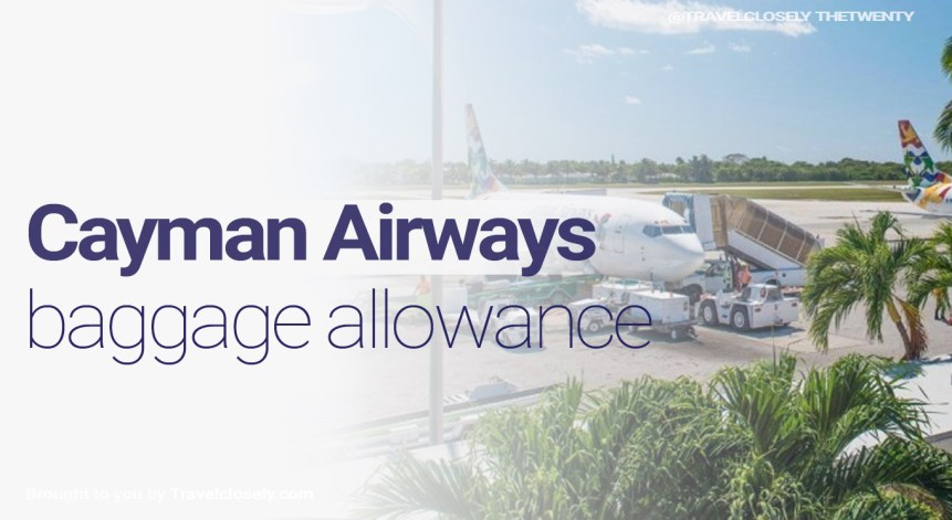 ¿Cuál es la franquicia de equipaje en Cayman Airways?