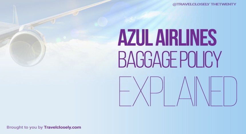 ¿Cuál es la política de equipaje de Azul Airlines Brasil?