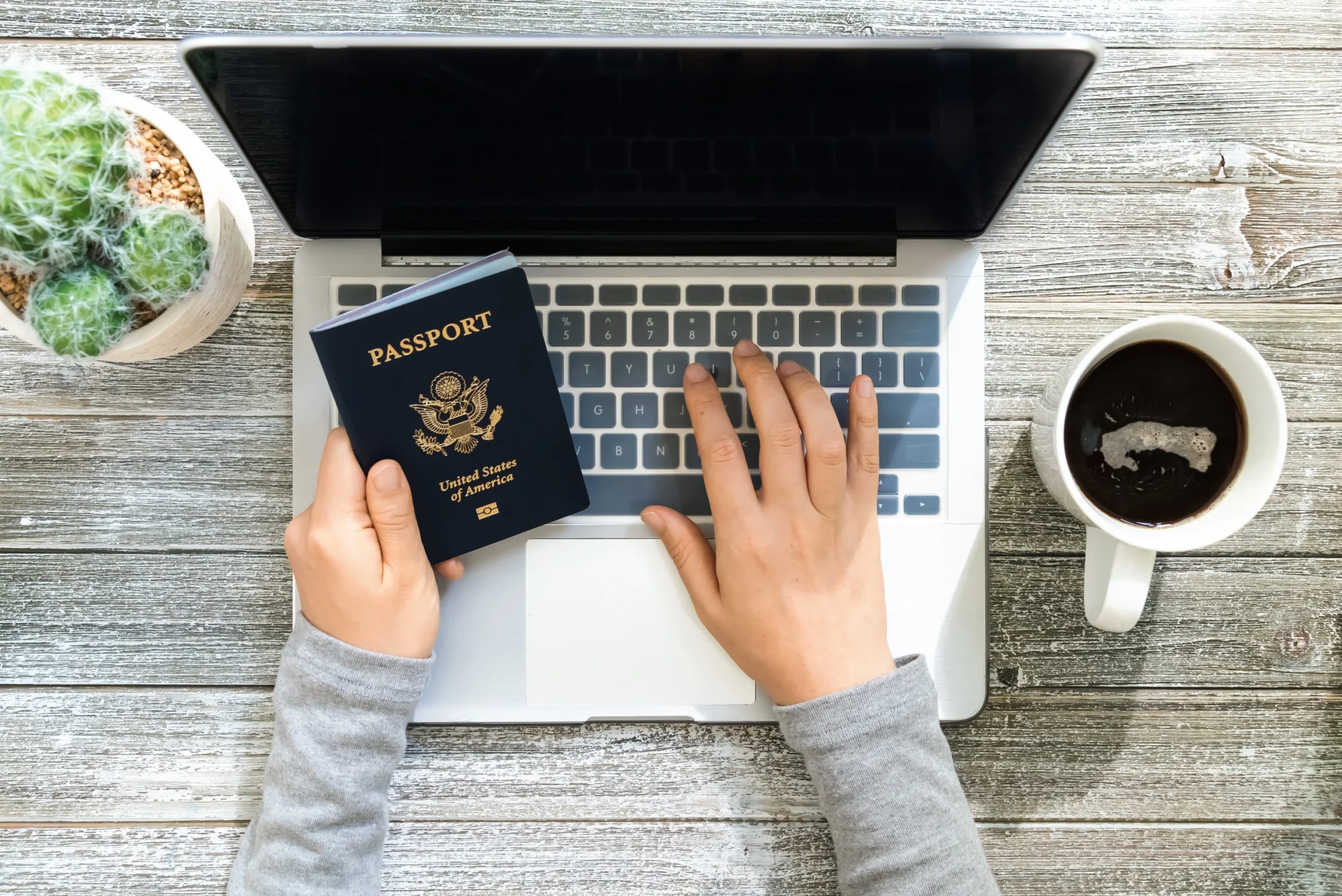 ¿Desde dónde se envían los pasaportes en los Estados Unidos?