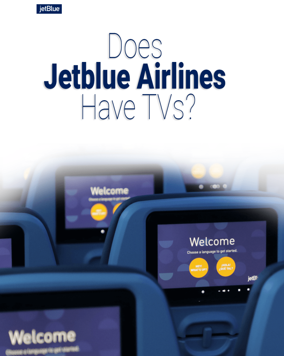 ¿JetBlue tiene televisores en el entretenimiento a bordo?