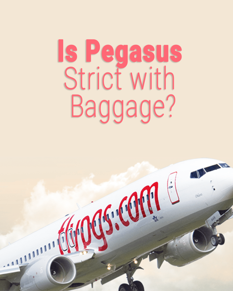 ¿Pegasus Airlines es estricta con el equipaje?