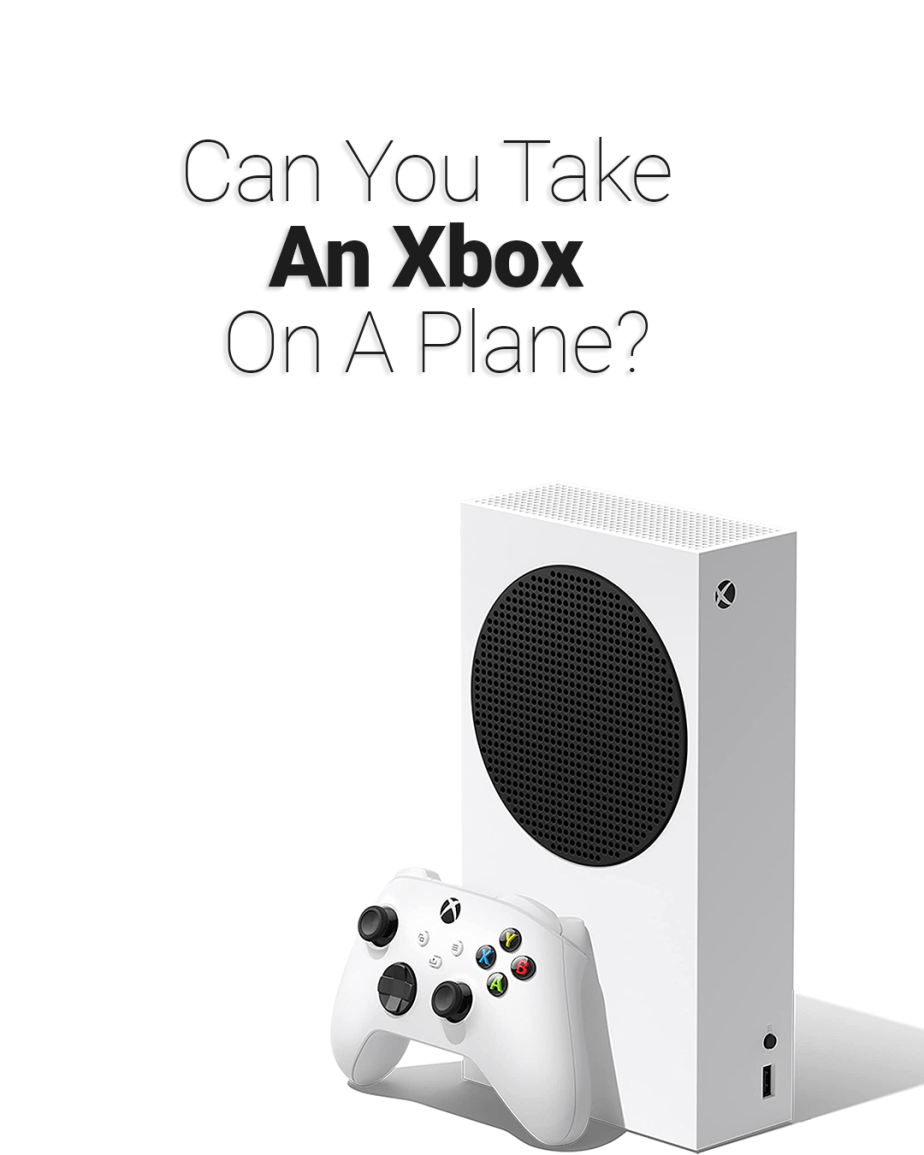 ¿Podrás llevar una Xbox en un avión en 2024?