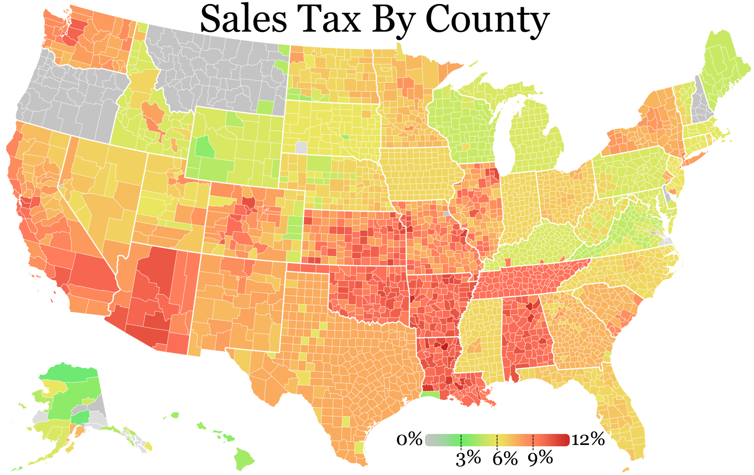 ¿Por qué los impuestos no están incluidos en los precios en EE.UU.?