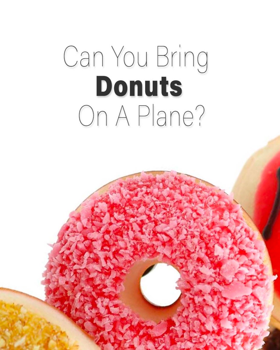 ¿Puedes llevar donas en un avión? 2024 ¿Puedes llevar donas en un avión? 2024