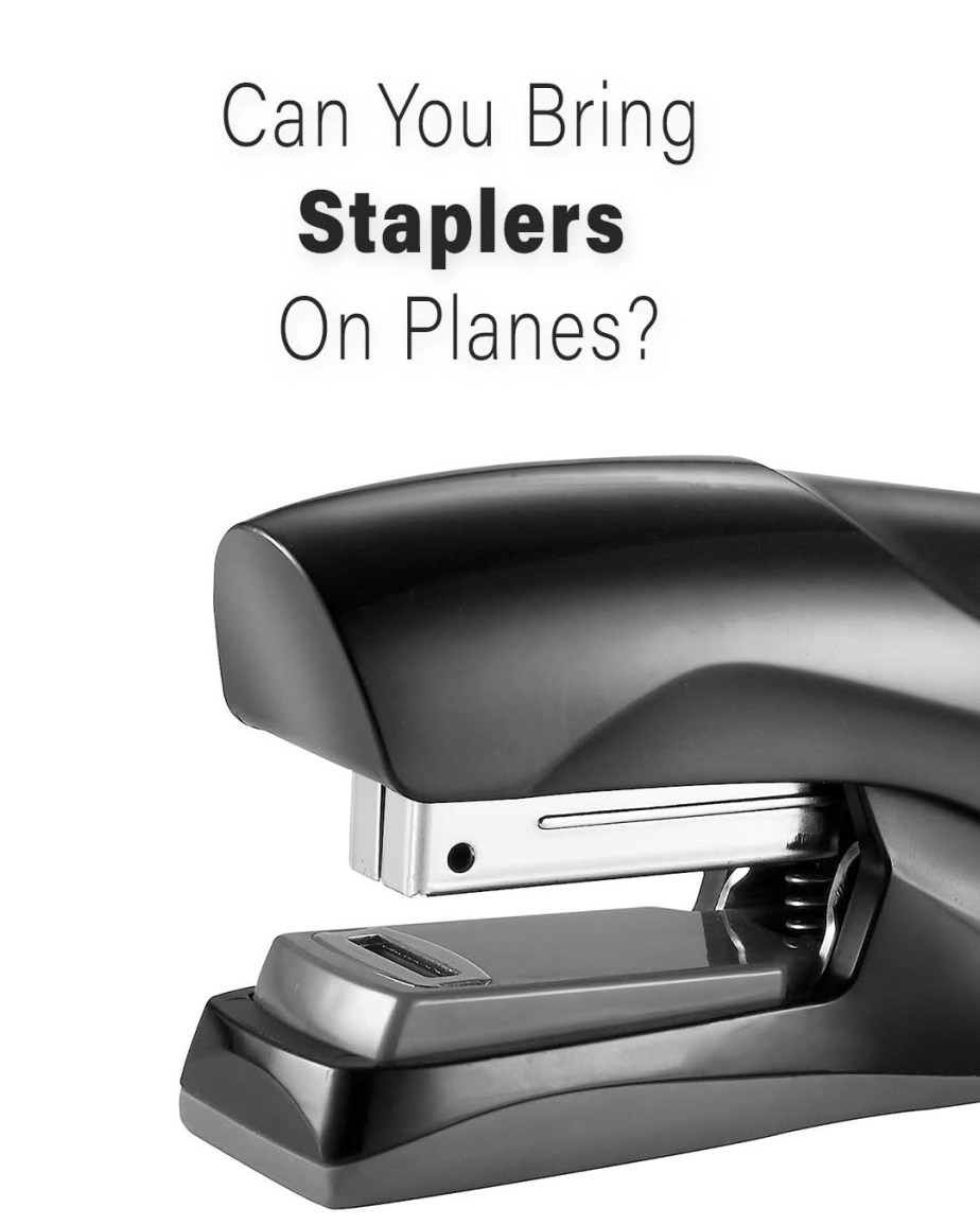 ¿Puedes llevar una grapadora en un avión? Reglas de la TSA 2024 ¿Puedes llevar una grapadora en un avión? Reglas de la TSA 2024