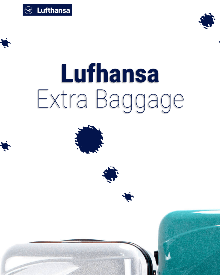 ¿Puedo comprar equipaje adicional en Lufthansa? 2024