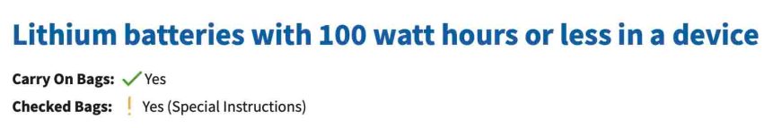 ¿Puedo llevar baterías de litio en un avión en 2024? ¿Puedo llevar baterías de litio en un avión en 2024?