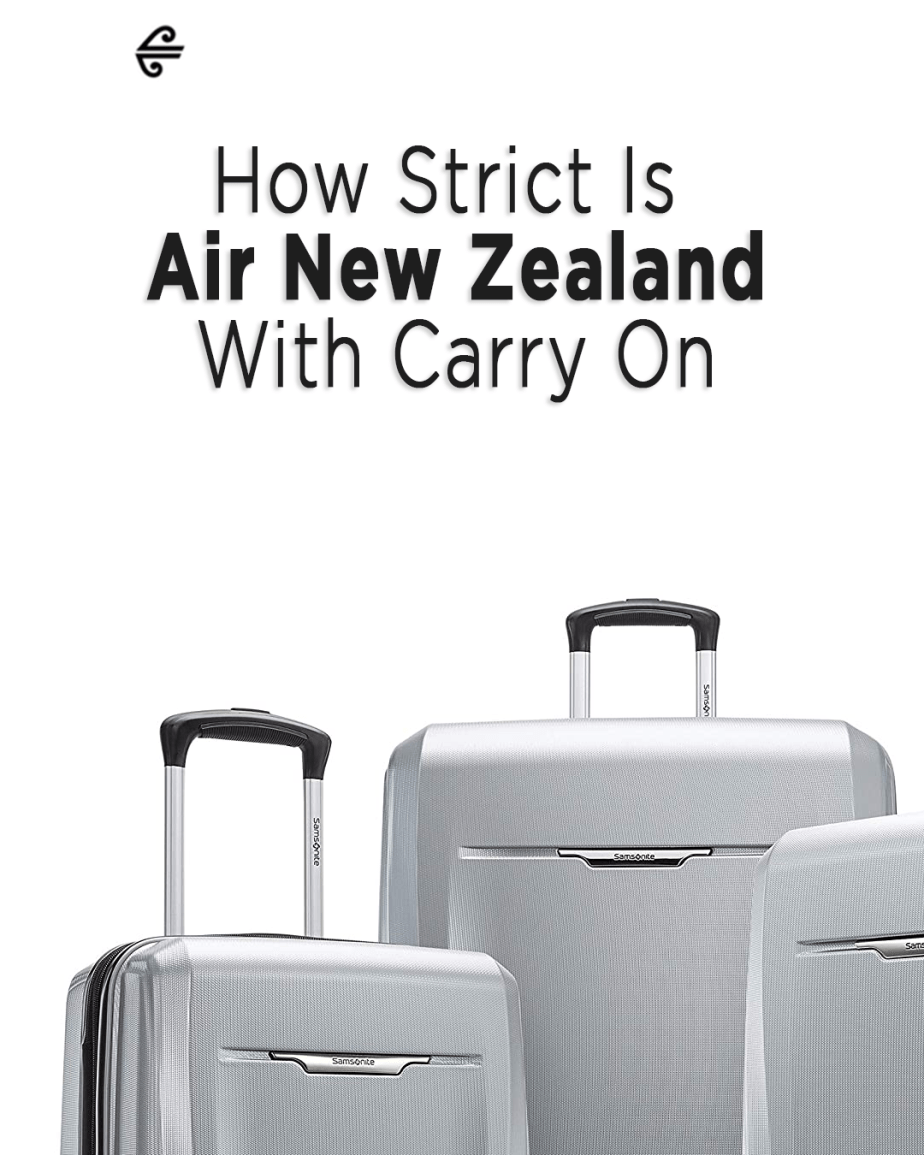 ¿Qué tan estricta es Air New Zealand con el equipaje de mano? 2024