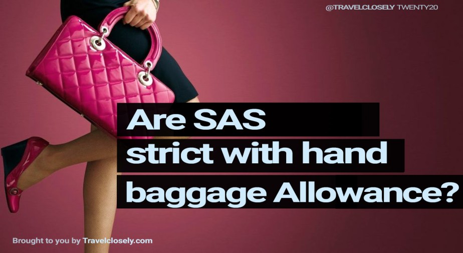 ¿Qué tan estricta es la franquicia de equipaje en SAS Airlines?