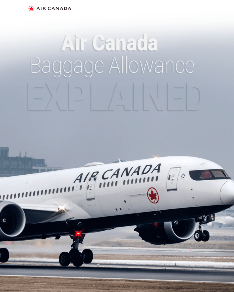 ¿Qué tan estrictas serán las regulaciones de equipaje de mano de Air Canada en 2024?