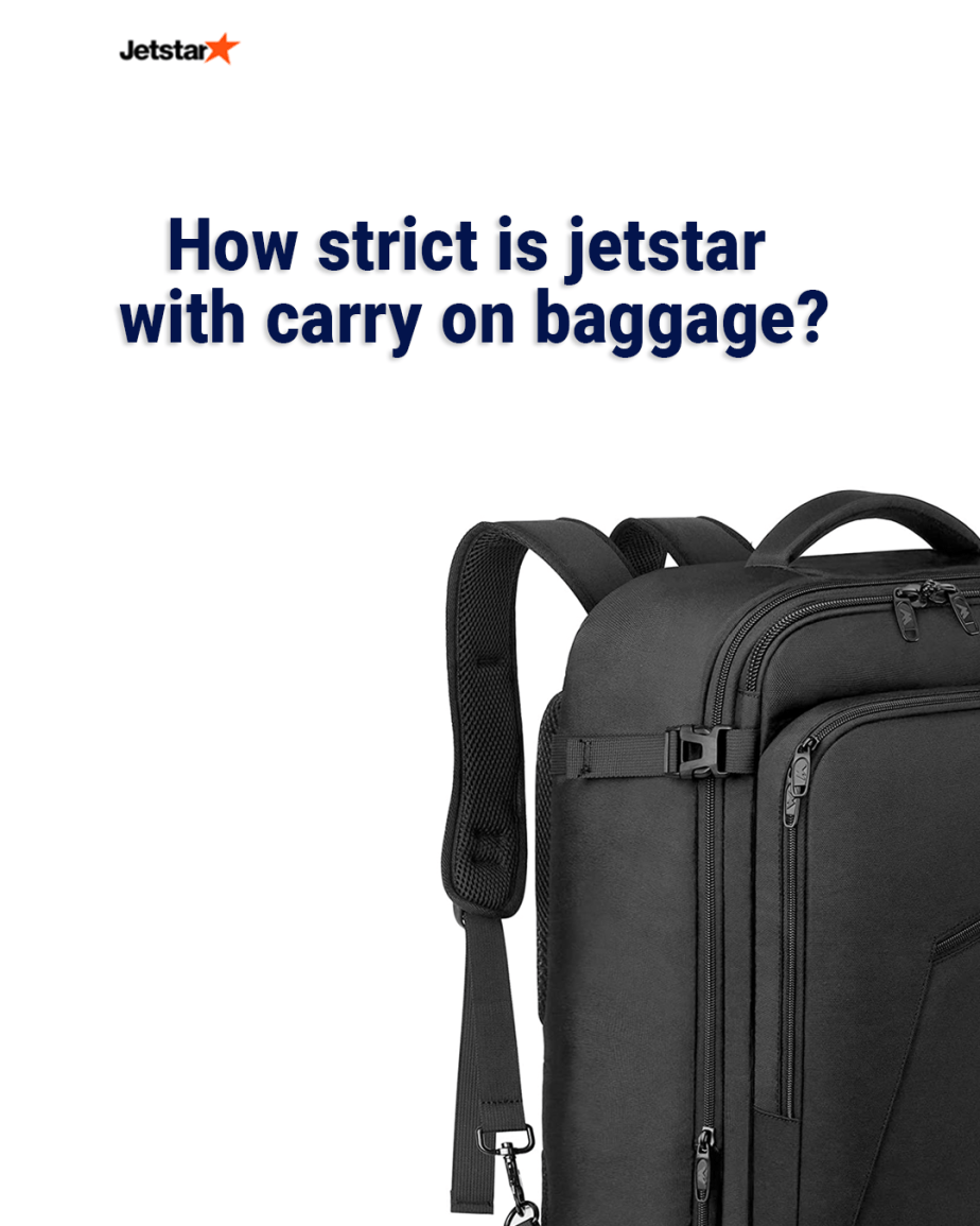 ¿Qué tan estricto es Jetstar con el equipaje de mano? 2024