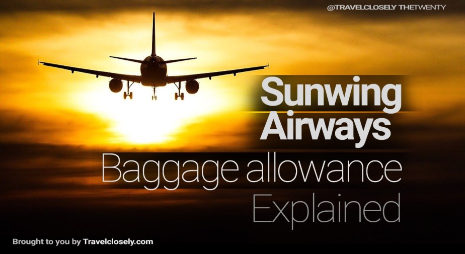 ¿Qué tan estricto es Sunwing con el tamaño del equipaje de mano de 2024?