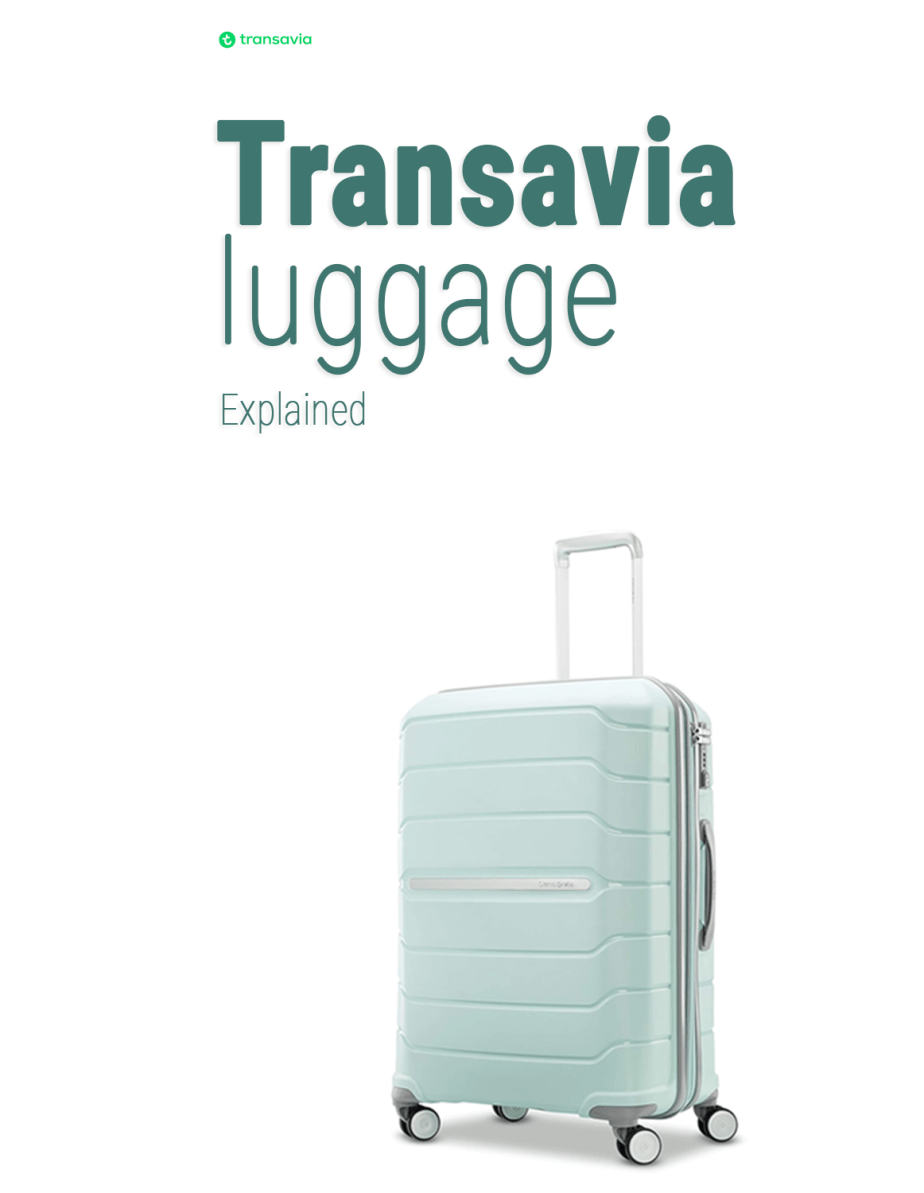 ¿Qué tan estricto es Transavia con el equipaje de mano? ¿Qué tan estricto es Transavia con el equipaje de mano?