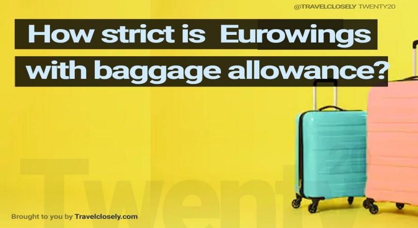 ¿Qué tan estricto será Eurowings en materia de equipaje de mano en 2024?