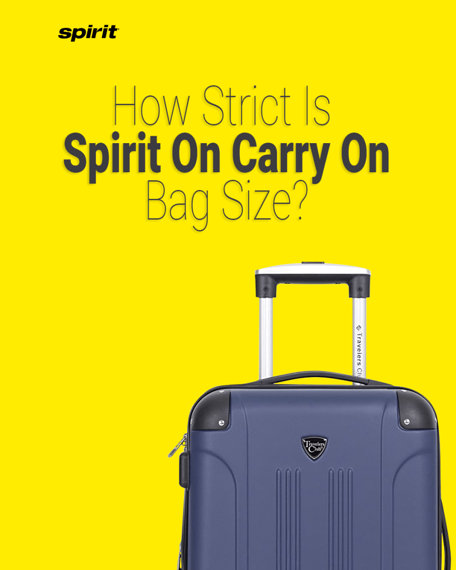 ¿Qué tan estrictos son los tamaños de equipaje de mano de Spirit Airlines? Actualización 2024