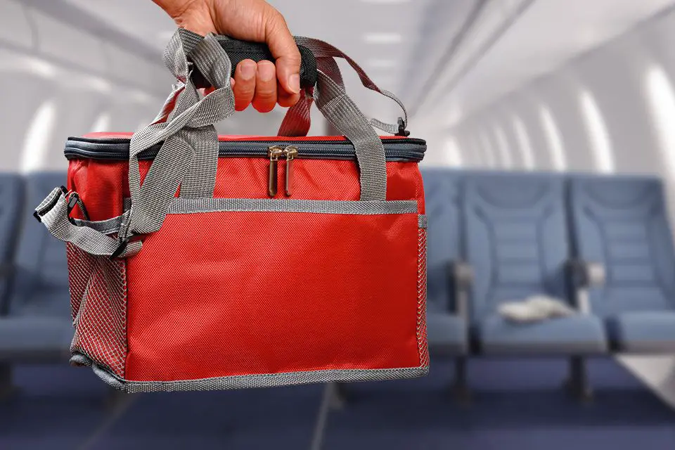 ¿Se puede llevar una bolsa aislante en un avión? Todo lo que necesitas saber