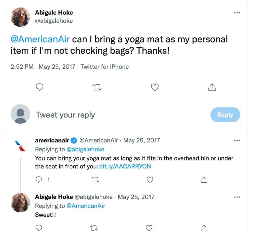 ¿Una estera de yoga cuenta como equipaje de mano? ¿Una estera de yoga cuenta como equipaje de mano?