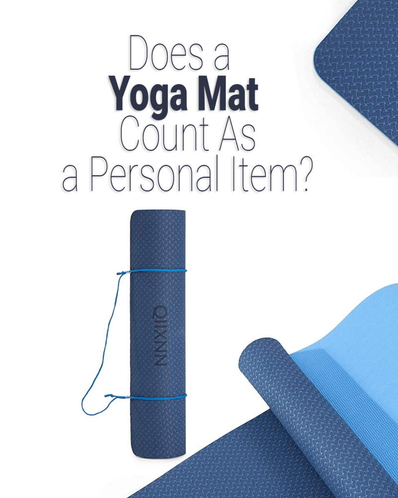 ¿Una estera de yoga cuenta como equipaje de mano?